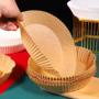 Papel Para Air Fryer Descartáveis Antiaderentes - 50 Und. - Importado Imagem de Papel Para Air Fryer Descartáveis Antiaderentes - 50 Und.