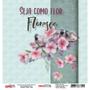 Imagem de Papel para Scrapbook OPACARD 15 x 15 cm - Flores 1 - 2754