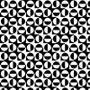 Imagem de Papel Parede Círculos Preto E Branco Com Retângulos Adesivo