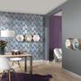 Imagem de Papel Parede Urban Chic Folhas Coloridas 656720 - Rolo: 10m x 0,53m