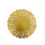 Imagem de Papel rendado sousplat doilies 36,5 cm 100 und dourado