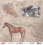 Imagem de Papel Scrapbook Opadecor Animal Cavalos 1 30,5x30,5 2793 Opa