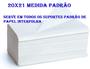 Imagem de Papel Toalha Interfolha Branco Luxo Banheiro 10.000 Folhas