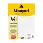 Imagem de Papel verge a4 branco 120g 50 folhas usapel - kit 10 pacotes