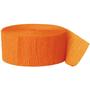 Imagem de Paper Crepom Streamer Unique Premium Orange 25m