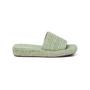 Imagem de Papete Feminina  Slide Palha Flatform Casual