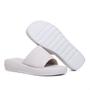 Imagem de Papete Tamanco Plataforma Baixa Feminina Flatform Casual Confortável Elegante Branco