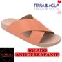 Imagem de Papete  terra e água canoa chinelo sandalia slide