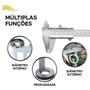 Imagem de Paquimetro Analógico Manual Universal 150mm Aço Inox Com Estojo ProfissionaL