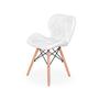 Imagem de Par 2x Cadeira de Jantar Charles Eames Eiffel Slim Estofada