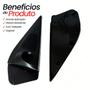 Imagem de Par Acabamentos Retrovisor Fiat Strada Palio 2004 2005 2006 2007 2008 2009 2010 2011 2012 2013 2014 2015 2016 2017 2 Portas