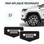 Imagem de Par Adesivo Aplique Resinado Jeep Universal