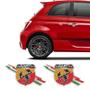 Imagem de Par Adesivos Abarth Resinado 500 Punto Uno Linea Palio