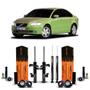 Imagem de Par Amortecedor Cofap + Kit Suspensão Dianteira Traseira Volvo S40 2005 2006 2007 2008 2009 2010