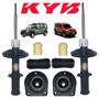 Imagem de Par Amortecedores Direita+Esquerda Dianteiro Fiat Doblo Adventure Locker 2002 A 2021 KYB+Kit Batente