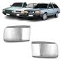 Imagem de Par Aplique Cromado para Capa Retrovisor Gol Parati Saveiro G1 1988 1989 1990 1991 1992 1993 1994