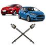 Imagem de Par Barra Braço Articulação Axial Dianteira Ford New Fiesta 2011 2012 2013 2014 2015 2016 2017 2018 2019