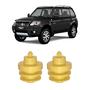 Imagem de Par Batente Traseiro Amarelo Pajero Tr4 2003 2004 2005 2006