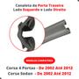 Imagem de Par Borracha Vidro Canaleta Traseira Corsa Sedan 2002 A 2012