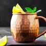 Imagem de Par Canecas Moscow Mule 530ml Aço Impermeabilizada com Alça