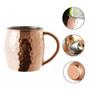 Imagem de Par Canecas Moscow Mule 530ml Aço Impermeabilizada com Alça