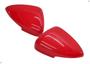 Imagem de Par Capa Retrovisor Fiat Nova Strada 2021 2022 2023 2024 2025 Vermelho Monte Carlo Com Furo Original