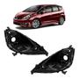 Imagem de Par Carcaça do Farol Honda Fit 2009 2010 2011 2012