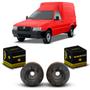 Imagem de Par Coxim Batedor Batente Suporte Amortecedor Dianteiro Fiat Fiorino 2004 2005 2006 2007 2008 2009 2010 2011 2012 2013
