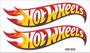 Imagem de Par De Adesivos Hot Wheels Carro Moto Bike 15x4,5cm