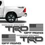 Imagem de Par De Adesivos Trd Off Road EUA Hilux Emblema Lateral