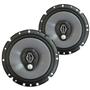 Imagem de Par De Alto Falante Bomber BBR 6 Polegadas 120w RMS Com Impedância 4 Ohms Triaxial Bobina Simples Preto