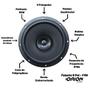 Imagem de Par De Auto Falantes Prime 6 Polegadas 140w Rms Carro Som