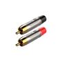 Imagem de Par de Conectores RCA Roxtone RF2CS-NG