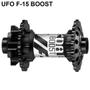 Imagem de Par de Cubo Traseiro Dianteiro BOOST Dabomb Bike Bicicleta UFO F-15 / UFO R-148 MicroSpline