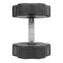 Imagem de Par De Dumbbells 16kg Lion Monobloco Em Aço Maciço Injetado