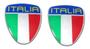 Imagem de Par De Emblema Adesivo Italia Fiat 500 Punto Linea Uno