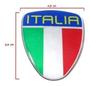 Imagem de Par De Emblema Adesivo Italia Fiat 500 Punto Linea Uno