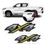 Imagem de Par de Emblema faixa lateral 4x4 hilux flex