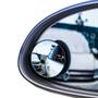 Imagem de Par de Espelho Retrovisor Carro Moto Convexo Auxiliar Externo Para Pontos Cegos 5cm Universal Olho de Boi