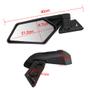 Imagem de Par de Espelho Retrovisor Universal Ajustável para Can-Am Maverick X3 UTV Lorben GT6093