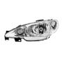 Imagem de Par De Farol Peugeot 206 2004 2005 a 2011 Foco Simples Skywind