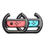Imagem de Par de Grip para Joy-Con Volante Controle Direção Compatível com Nintendo Switch / Switch Oled
