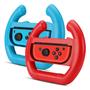 Imagem de Par de Grip para Joy-Con Volante Controle Direção Compatível com Nintendo Switch / Switch Oled