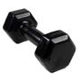 Imagem de Par de Halter Dumbell Sextavado Revestido e Texturizado Ahead Sports - 3 kg Preto