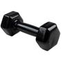 Imagem de Par de Halter Dumbell Sextavado Revestido Ultra 4 Kg Preto