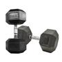 Par de Halteres Dumbell Sextavado Ahead Sports 32,5kg para Treinos de Força Imagem de Par de Halteres Dumbell Sextavado Ahead Sports 32,5kg para Treinos de Força