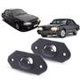 Imagem de Par de Lanterna Luz de Placa Chevrolet Monza Tubarão 1991 a 1996 Opala 1991 a 1992