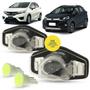 Imagem de Par de Lanterna Luz de Placa + LED Honda WRV New Fit 2015 2016 2017 2018 2019 2020 2021