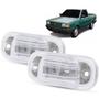 Imagem de Par de Lanterna Luz de Placa Volkswagen Gol Voyage Parati Saveiro G1 1980 a 1995 Kombi 1987 a 1996 Santana
