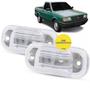 Imagem de Par de Lanterna Luz de Placa Volkswagen Gol Voyage Parati Saveiro G1 1980 a 1995 Kombi 1987 a 1996 Santana